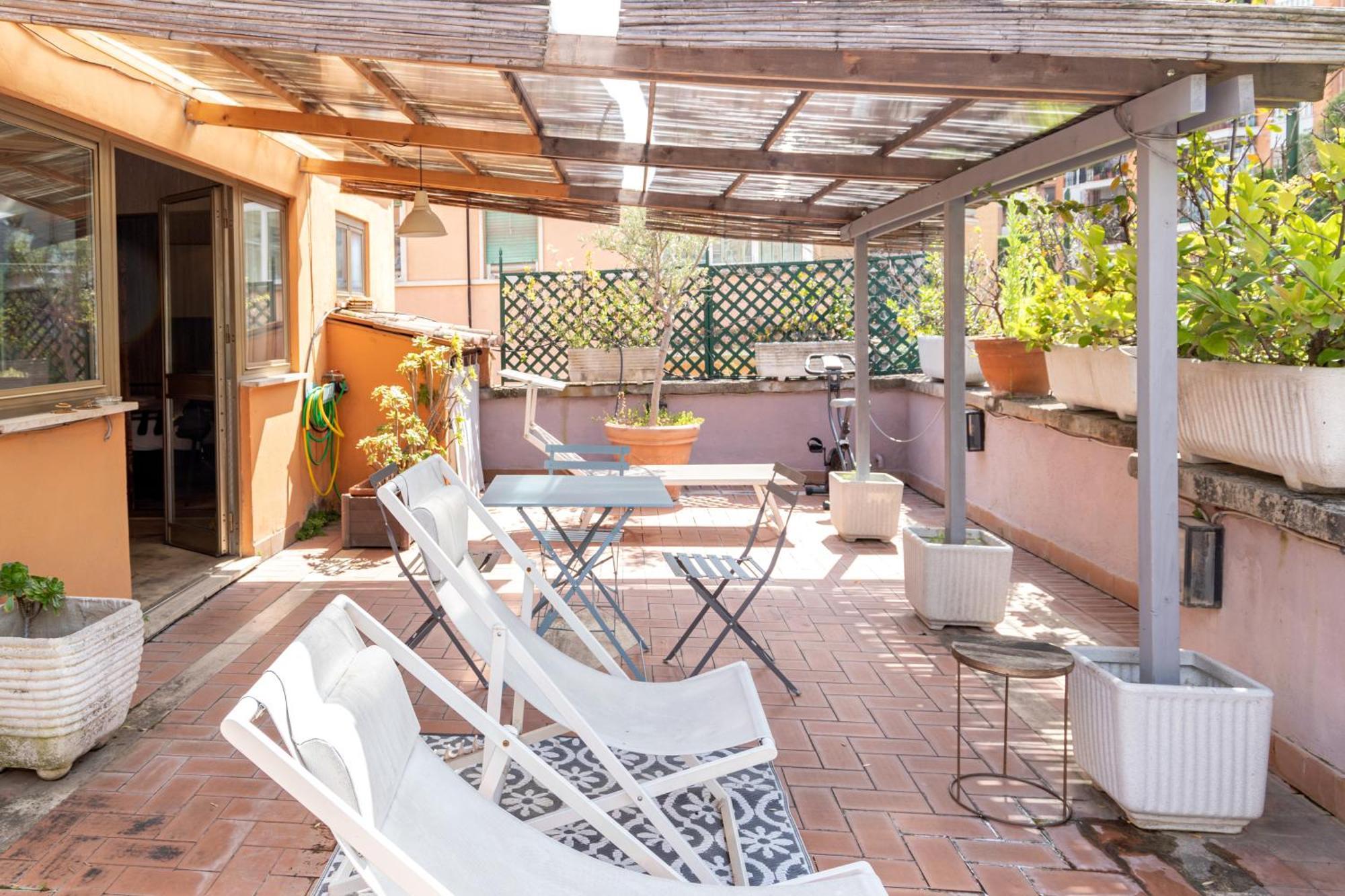 Your Trastevere Terrace Appartamento *